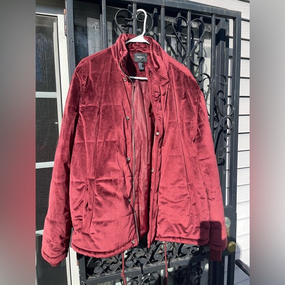 Velour Bubble Coat - Picture 2 of 6